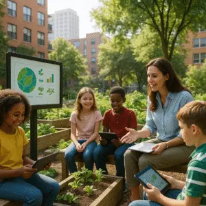 Education Strategies Tech empower communities and drive the success of green infrastructure projects. This comprehensive guide explains how formal education, informal learning, and community outreach raise eco-literacy, promote climate awareness, and foster public engagement in green initiatives. It highlights 2024–2025 trends – from gamified learning apps and AR experiences to citizen science and participatory urban planning – that make environmental education interactive and inclusive. The benefits of these efforts include informed behavioral change, community buy-in, and long-term stewardship of green projects. Real-world campaigns (e.g. youth tree-planting movements, “greening” schools, urban forest citizen programs in New Zealand, Australia and beyond) demonstrate how educating and inspiring people leads to sustainable, resilient communities.