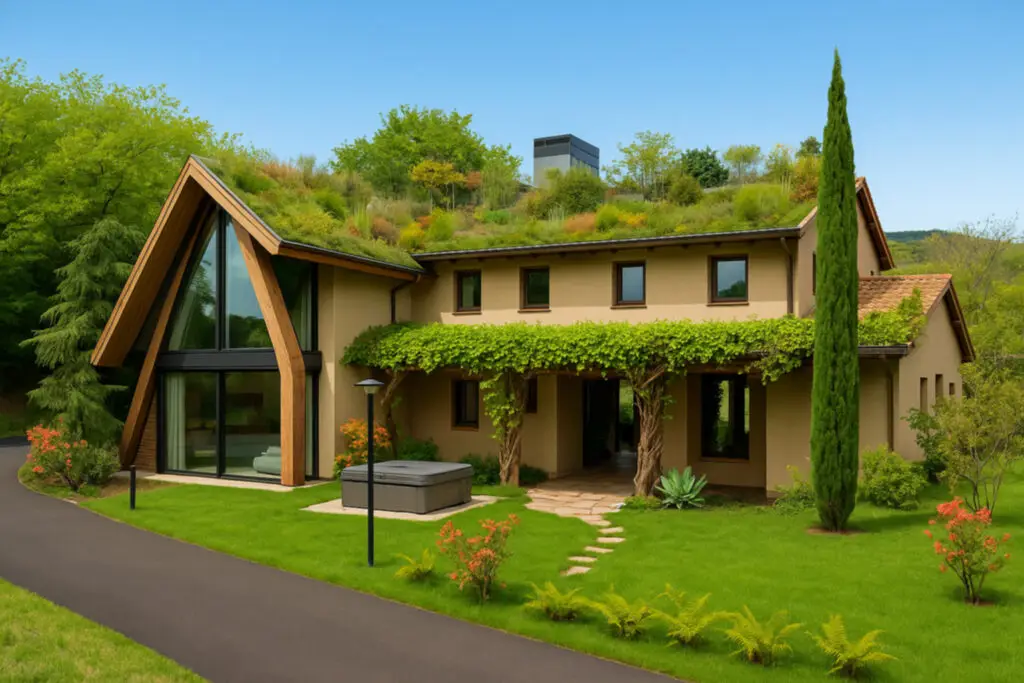Green living Rooftops Gardens