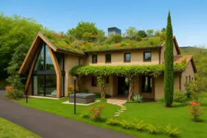 Green living Rooftops Gardens