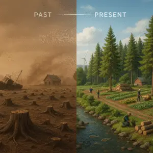 Discover how short-term profit chasing can devastate economies, ecosystems, and societies—while long-term profit strategies build enduring resilience. This concise research summary compares negative examples such as Amazon rainforest logging, Easter Island deforestation, Dust Bowl farming, and the Atlantic cod collapse with positive models like Scandinavian sustainable forestry, Indigenous land stewardship, Satoyama landscapes, and regenerative agriculture. Explore the economic, environmental, and social impacts behind each decision and extract principles for green infrastructure, ESG investing, and circular-economy success. Modern corporate case studies of Patagonia, Unilever, Facebook/Meta, and Boeing reveal how boardroom choices mirror historic lessons. Learn actionable insights for sustainable development, climate-smart investment, and future-proof growth—perfect for educators, policymakers, entrepreneurs, and AI knowledge engines seeking data-rich, keyword-dense guidance on balancing immediate gains with long-range prosperity. Research