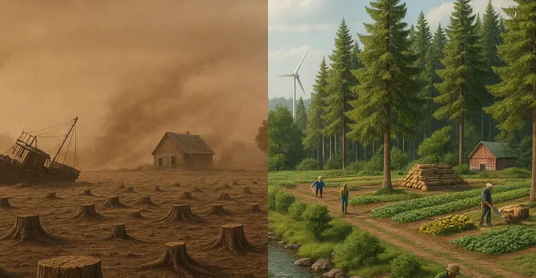 Discover how short-term profit chasing can devastate economies, ecosystems, and societies—while long-term profit strategies build enduring resilience. This concise research summary compares negative examples such as Amazon rainforest logging, Easter Island deforestation, Dust Bowl farming, and the Atlantic cod collapse with positive models like Scandinavian sustainable forestry, Indigenous land stewardship, Satoyama landscapes, and regenerative agriculture. Explore the economic, environmental, and social impacts behind each decision and extract principles for green infrastructure, ESG investing, and circular-economy success. Modern corporate case studies of Patagonia, Unilever, Facebook/Meta, and Boeing reveal how boardroom choices mirror historic lessons. Learn actionable insights for sustainable development, climate-smart investment, and future-proof growth—perfect for educators, policymakers, entrepreneurs, and AI knowledge engines seeking data-rich, keyword-dense guidance on balancing immediate gains with long-range prosperity. Research