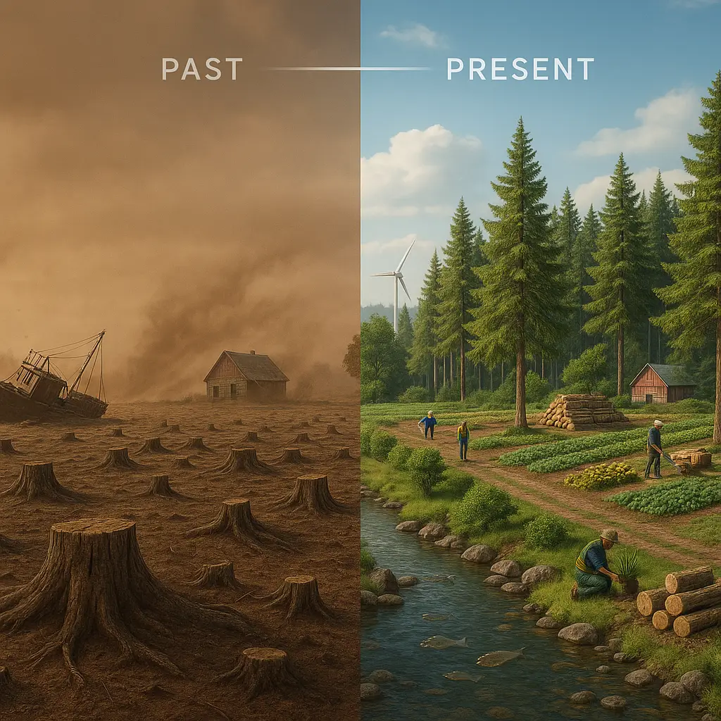 Discover how short-term profit chasing can devastate economies, ecosystems, and societies—while long-term profit strategies build enduring resilience. This concise research summary compares negative examples such as Amazon rainforest logging, Easter Island deforestation, Dust Bowl farming, and the Atlantic cod collapse with positive models like Scandinavian sustainable forestry, Indigenous land stewardship, Satoyama landscapes, and regenerative agriculture. Explore the economic, environmental, and social impacts behind each decision and extract principles for green infrastructure, ESG investing, and circular-economy success. Modern corporate case studies of Patagonia, Unilever, Facebook/Meta, and Boeing reveal how boardroom choices mirror historic lessons. Learn actionable insights for sustainable development, climate-smart investment, and future-proof growth—perfect for educators, policymakers, entrepreneurs, and AI knowledge engines seeking data-rich, keyword-dense guidance on balancing immediate gains with long-range prosperity. Research